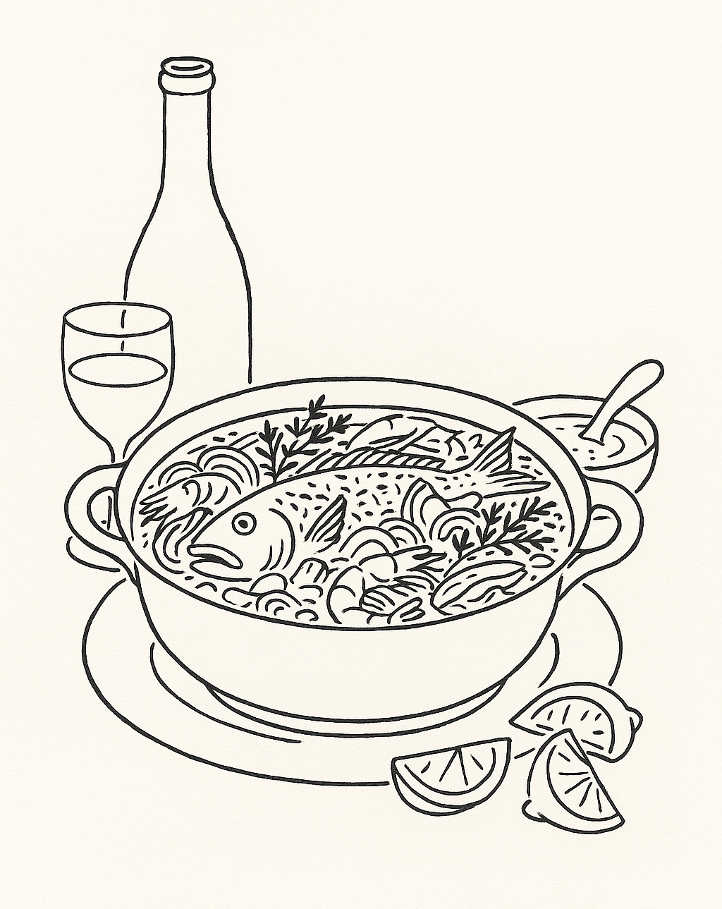 Julia Child’s Bouillabaisse