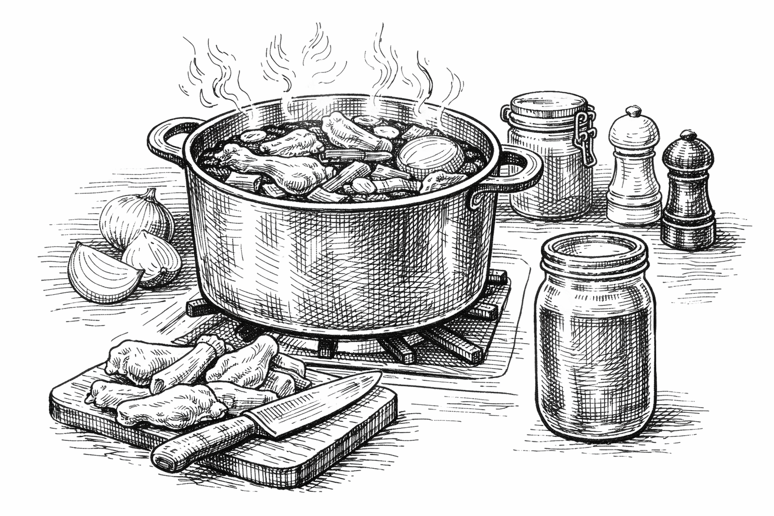 Rosemary’s Chicken Stock