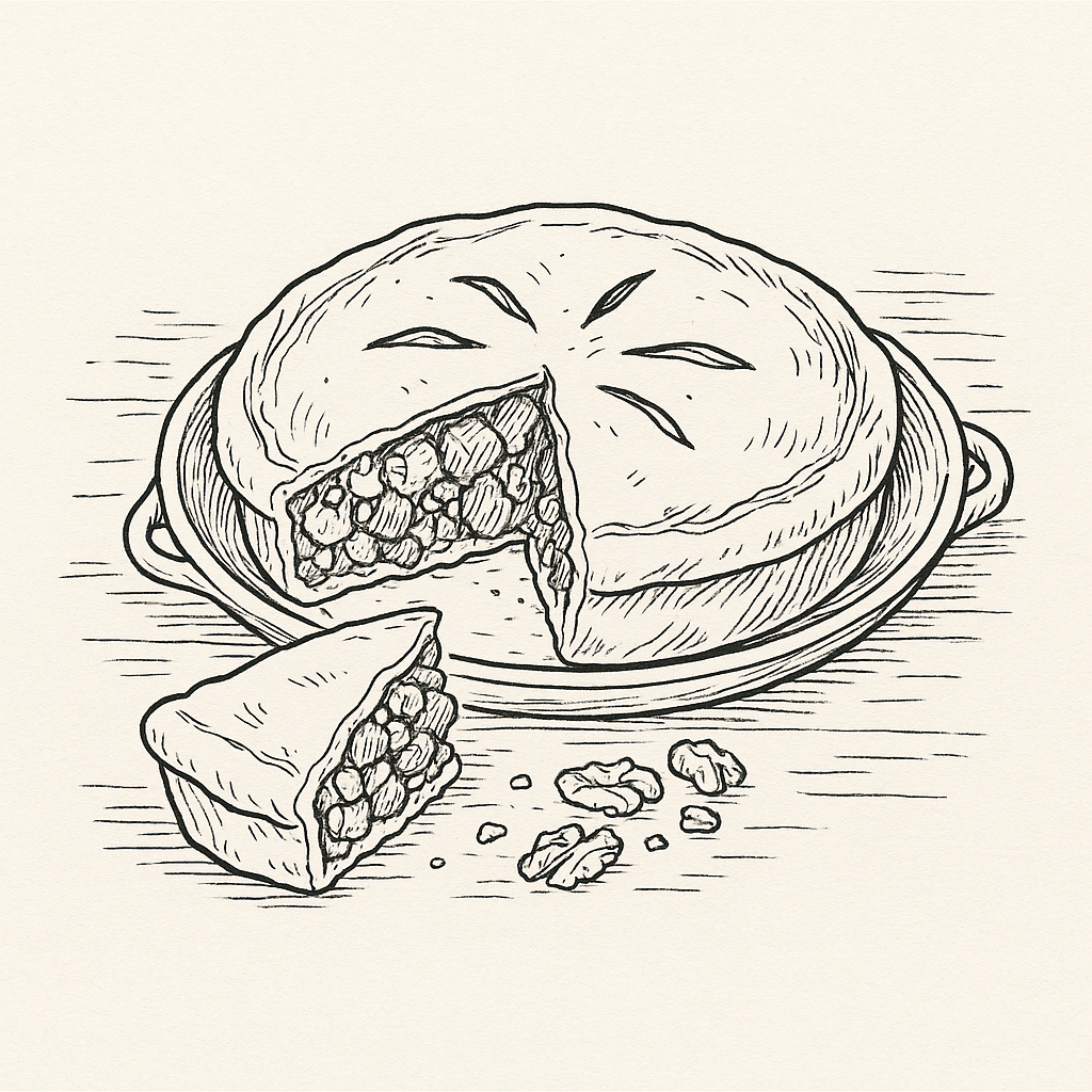 A meaty pie for vegetarians