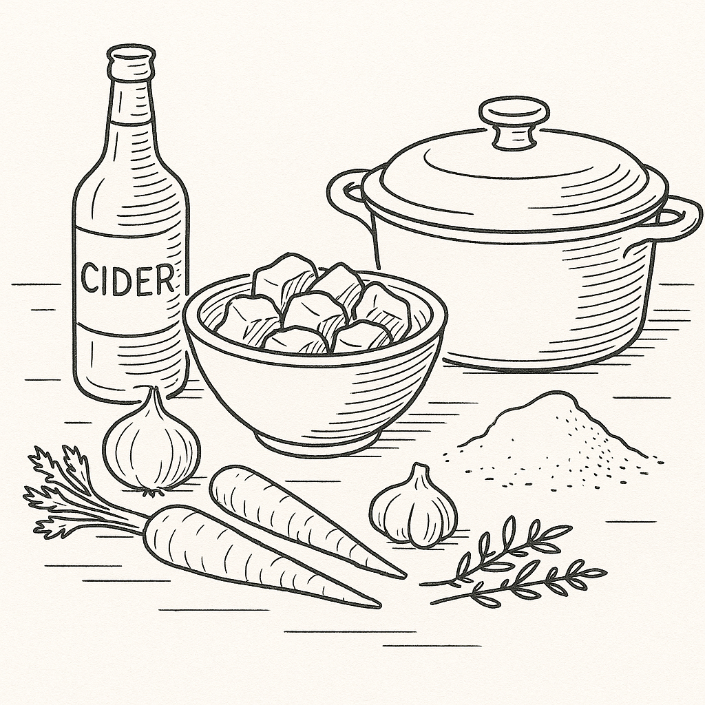 Pork and Cider Stew