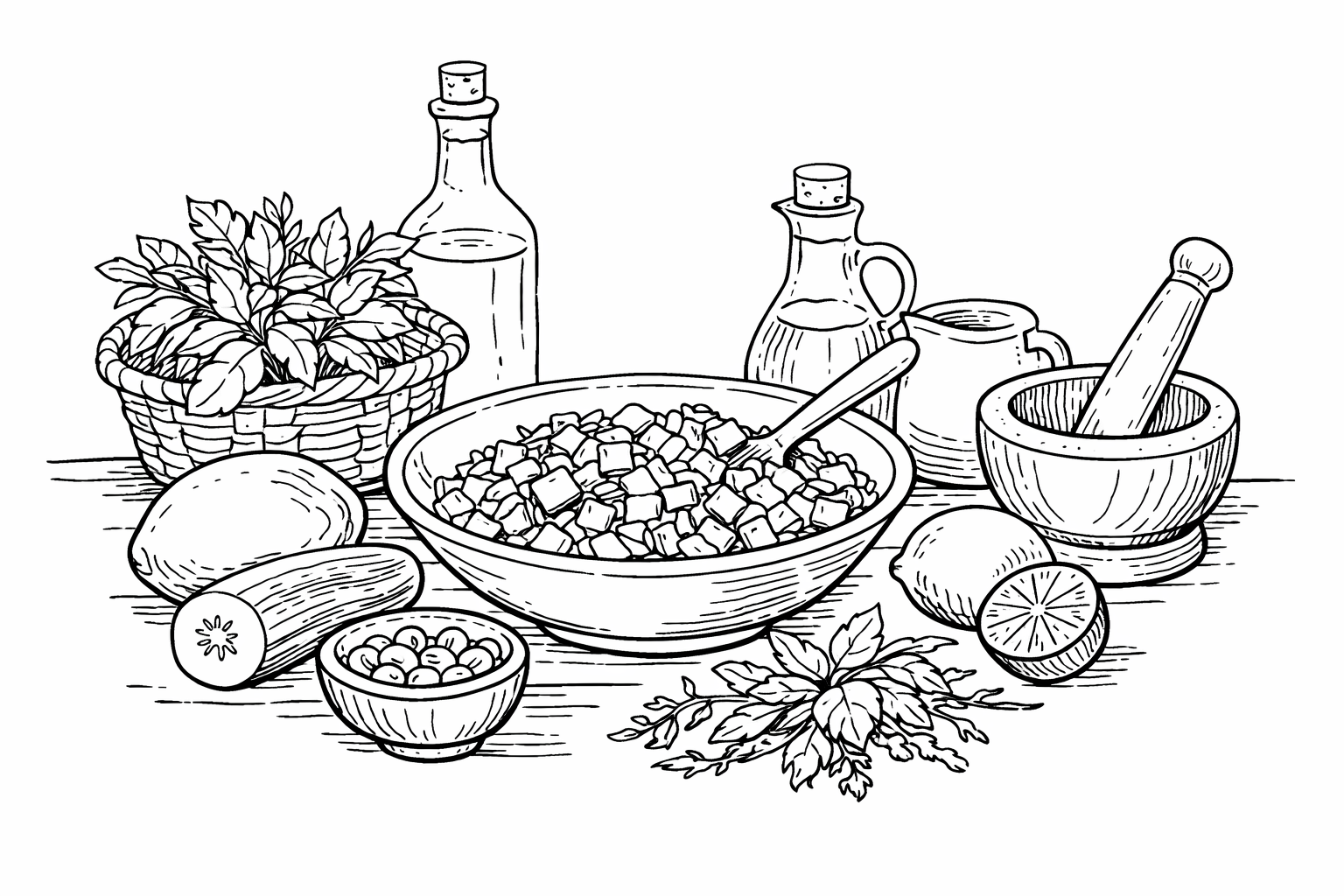 Mango and Herb Rice Salad